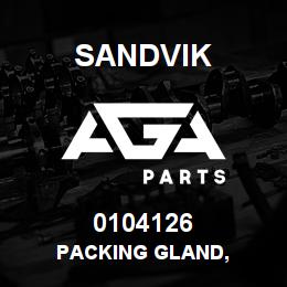 0104126 Sandvik PACKING GLAND, | AGA Parts