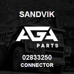 02833250 Sandvik CONNECTOR | AGA Parts