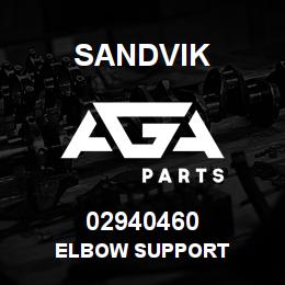 02940460 Sandvik ELBOW SUPPORT | AGA Parts