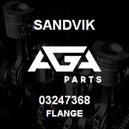 03247368 Sandvik FLANGE | AGA Parts