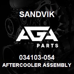 034103-054 Sandvik AFTERCOOLER ASSEMBLY | AGA Parts