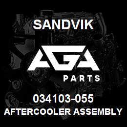 034103-055 Sandvik AFTERCOOLER ASSEMBLY | AGA Parts
