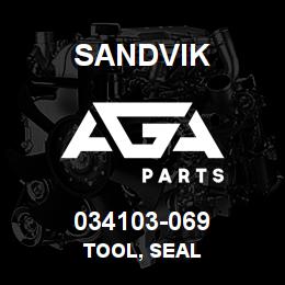 034103-069 Sandvik TOOL, SEAL | AGA Parts