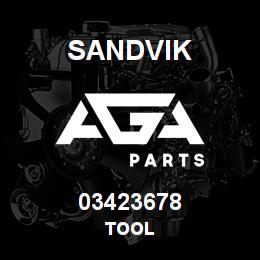 03423678 Sandvik TOOL | AGA Parts