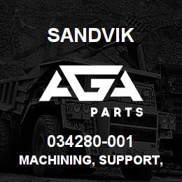 034280-001 Sandvik MACHINING, SUPPORT, PWR BREAKOUT | AGA Parts