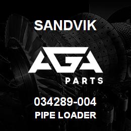 034289-004 Sandvik PIPE LOADER | AGA Parts