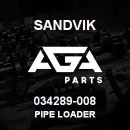 034289-008 Sandvik PIPE LOADER | AGA Parts