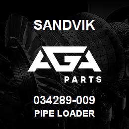 034289-009 Sandvik PIPE LOADER | AGA Parts