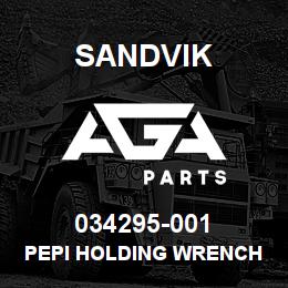 034295-001 Sandvik PEPI HOLDING WRENCH | AGA Parts