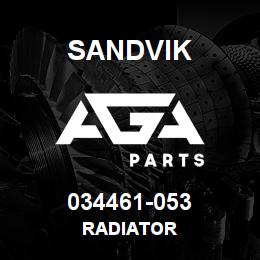 034461-053 Sandvik RADIATOR | AGA Parts