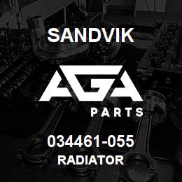 034461-055 Sandvik RADIATOR | AGA Parts