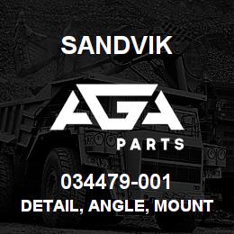 034479-001 Sandvik DETAIL, ANGLE, MOUNTING, LUG | AGA Parts