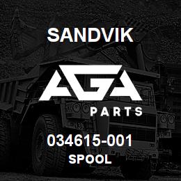 034615-001 Sandvik SPOOL | AGA Parts