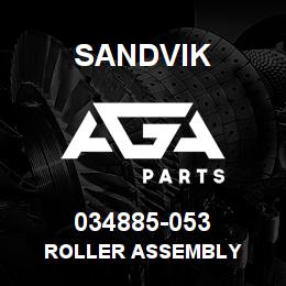 034885-053 Sandvik ROLLER ASSEMBLY | AGA Parts