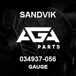 034937-056 Sandvik GAUGE | AGA Parts