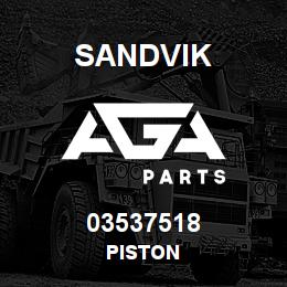 03537518 Sandvik PISTON | AGA Parts