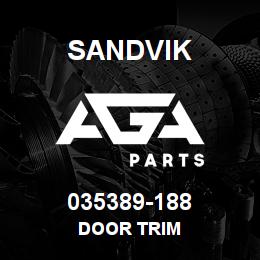 035389-188 Sandvik DOOR TRIM | AGA Parts