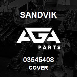 03545408 Sandvik COVER | AGA Parts