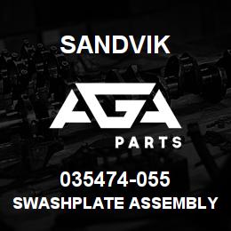 035474-055 Sandvik SWASHPLATE ASSEMBLY | AGA Parts