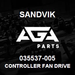 035537-005 Sandvik CONTROLLER FAN DRIVE VAR | AGA Parts