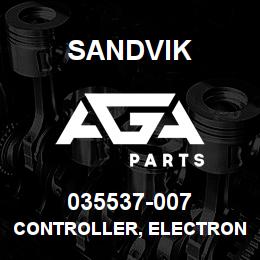 035537-007 Sandvik CONTROLLER, ELECTRONIC FAN, DR460 | AGA Parts