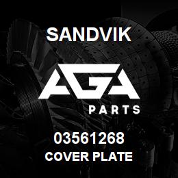 03561268 Sandvik COVER PLATE | AGA Parts