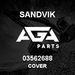 03562688 Sandvik COVER | AGA Parts