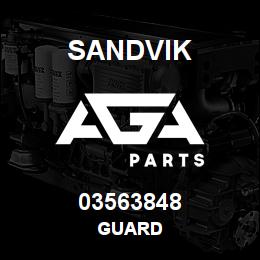 03563848 Sandvik GUARD | AGA Parts
