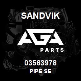 03563978 Sandvik PIPE SE | AGA Parts