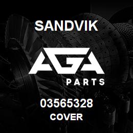 03565328 Sandvik COVER | AGA Parts