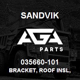 035660-101 Sandvik BRACKET, ROOF INSL, DR460 C.AB | AGA Parts
