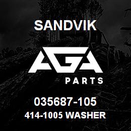 035687-105 Sandvik 414-1005 WASHER | AGA Parts