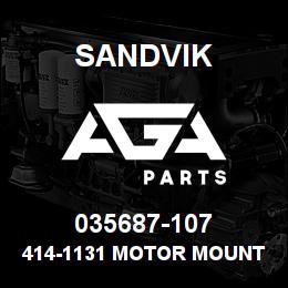 035687-107 Sandvik 414-1131 MOTOR MOUNTING SCREW | AGA Parts