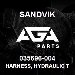 035696-004 Sandvik HARNESS, HYDRAULIC TANK DR460 | AGA Parts