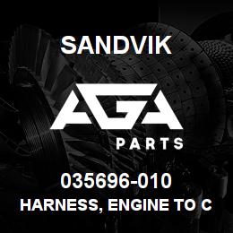 035696-010 Sandvik HARNESS, ENGINE TO CAB DR460 C.27/C | AGA Parts