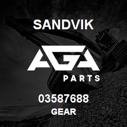 03587688 Sandvik GEAR | AGA Parts