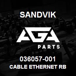 036057-001 Sandvik CABLE ETHERNET RB | AGA Parts