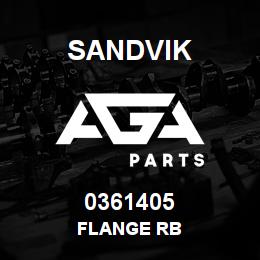 0361405 Sandvik FLANGE RB | AGA Parts