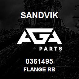 0361495 Sandvik FLANGE RB | AGA Parts