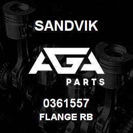 0361557 Sandvik FLANGE RB | AGA Parts