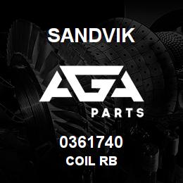 0361740 Sandvik COIL RB | AGA Parts