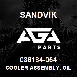 036184-054 Sandvik COOLER ASSEMBLY, OIL, COMPRESSOR | AGA Parts
