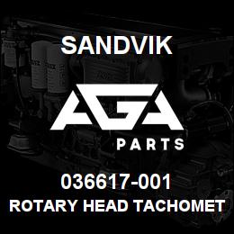 036617-001 Sandvik ROTARY HEAD TACHOMETER, WIRELESS | AGA Parts