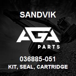036885-051 Sandvik KIT, SEAL, CARTRIDGE | AGA Parts
