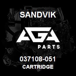 037108-051 Sandvik CARTRIDGE | AGA Parts