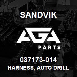 037173-014 Sandvik HARNESS, AUTO DRILL HYD. & AIR | AGA Parts