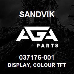 037176-001 Sandvik DISPLAY, COLOUR TFT LCD **T-TEXT**RB | AGA Parts