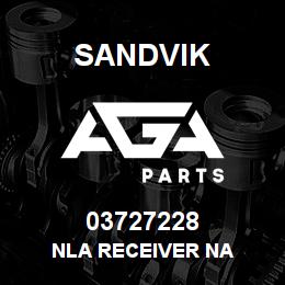 03727228 Sandvik NLA RECEIVER NA | AGA Parts