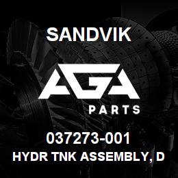 037273-001 Sandvik HYDR TNK ASSEMBLY, DR460 | AGA Parts