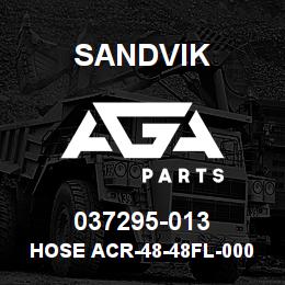 037295-013 Sandvik HOSE ACR-48-48FL-000-48FLA-47.5 | AGA Parts